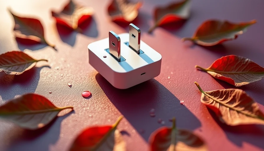 Illustration for outdoor smart plug waterproof