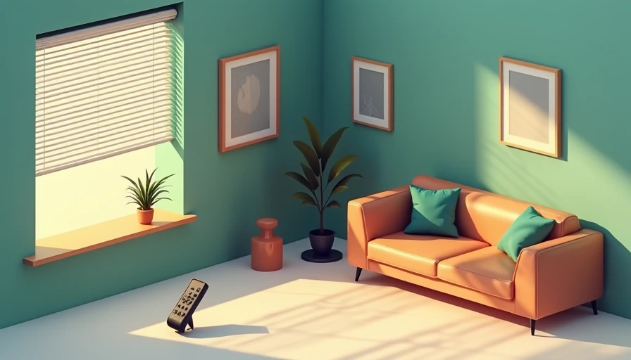 Illustration for remote blinds for windows