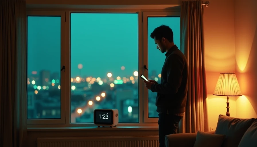 Visual context for alarm for open window