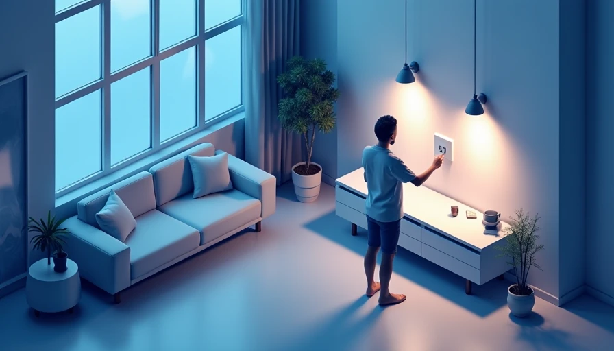 Visual context for smart light switches