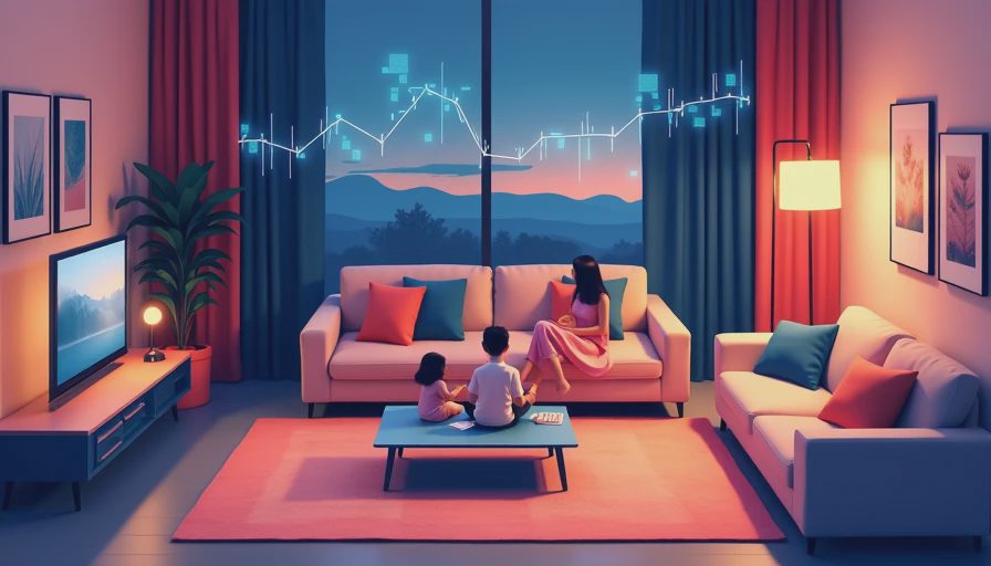Visual context for smart lighting system
