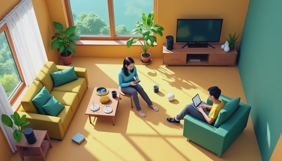 Visual context for smart home installation